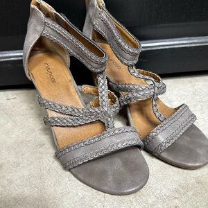 Maurices Taupe Braided Women's Sandals